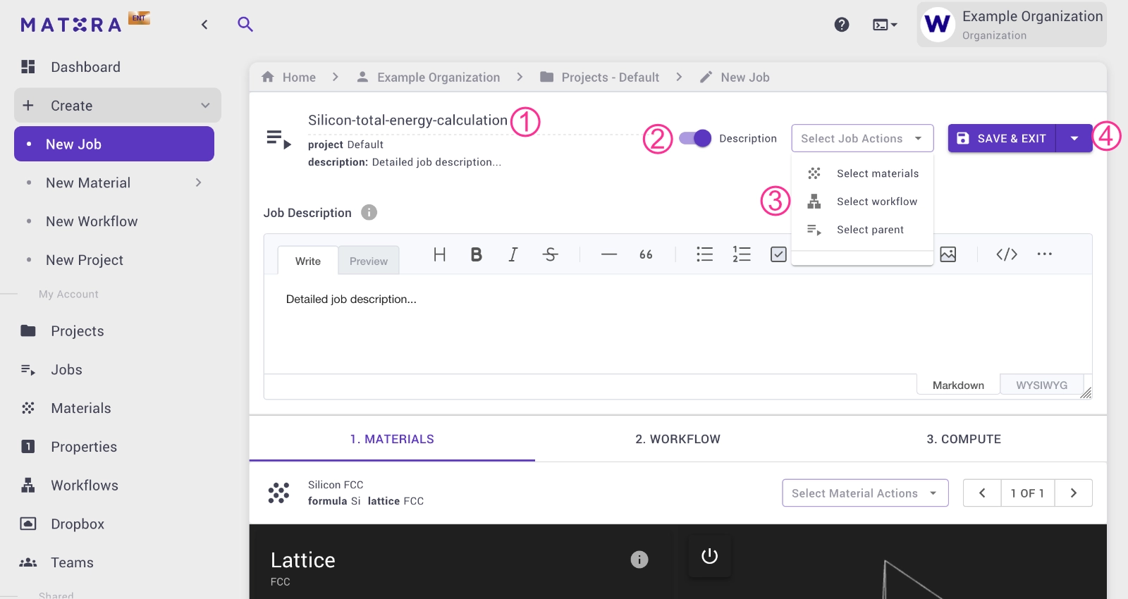 Header Menu